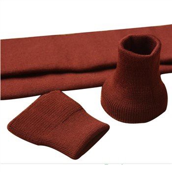 Malha tubular de costela de punho